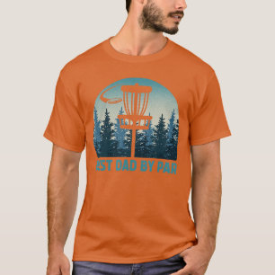 T-shirt Meilleur Papa par Par Drôle Disque Golf Frisbee Go