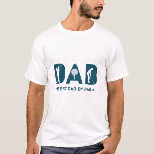 T-shirt Meilleur papa par par - Golf