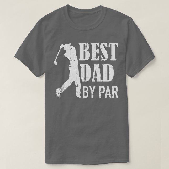 T-shirt Meilleur papa par par par (Design devant)
