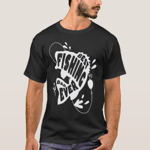 T-shirt Meilleur Papa Pêcheur de Tous les Temps Hommes