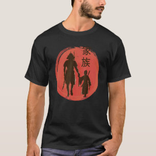 T-shirt Meilleur Papa Père Samouraï Asien Japonais Petit G