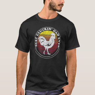 T-shirt Meilleur Papa Poulet de Tous les Temps Papa Coq Pa