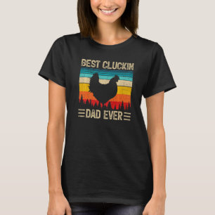 T-shirt Meilleur papa poulet de tous les temps Vintage Pap