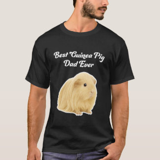 T-shirt Meilleur papa pour cochons d'Inde - Cochons d'Inde