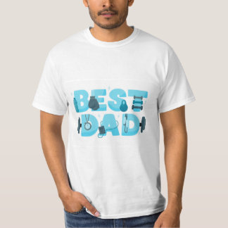 T-shirt 'Meilleur papa' pour hommes