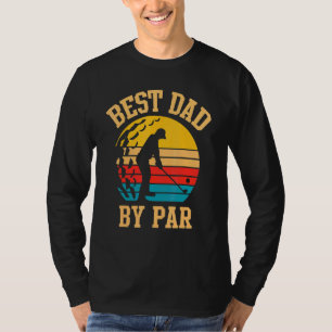 T-shirt Meilleur Papa Pour La Fête Des Pères Golf Golfing 