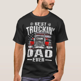 T-shirt Meilleur Papa Rouleur Usa Drapeau Pour Femmes