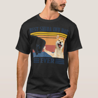 T-shirt Meilleur Papa Shiba Inu Jamais Noël Fête des Pères