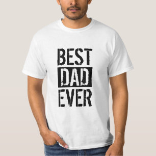 T-shirt Meilleur Papa Simple Cadeau de Fête des Pères T-Sh
