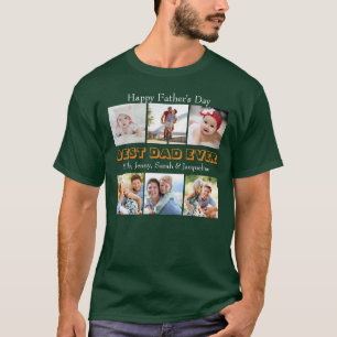 T-shirt Meilleur papa toujours Fête des pères personnalisé