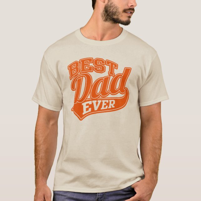 T-shirt Meilleur papa Tous les étoiles SuperPapa (Devant)