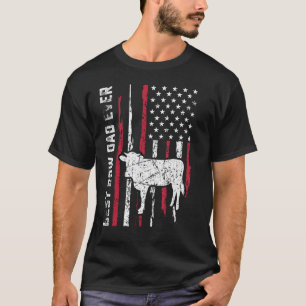 T-shirt Meilleur papa vache de tous les temps Ferme de vac