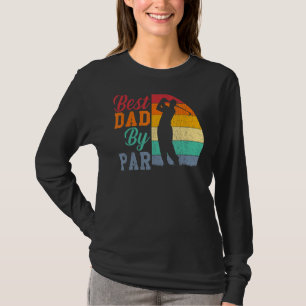 T-shirt Meilleur Papa Vintage Par Par Disque Golf Papa Pèr