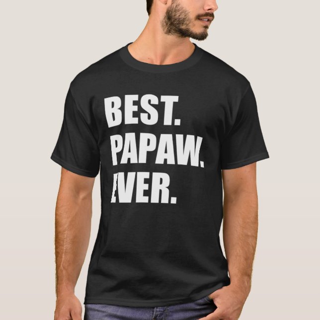 T-shirt Meilleur Papaw Jamais Grand-Père du Sud (Devant)