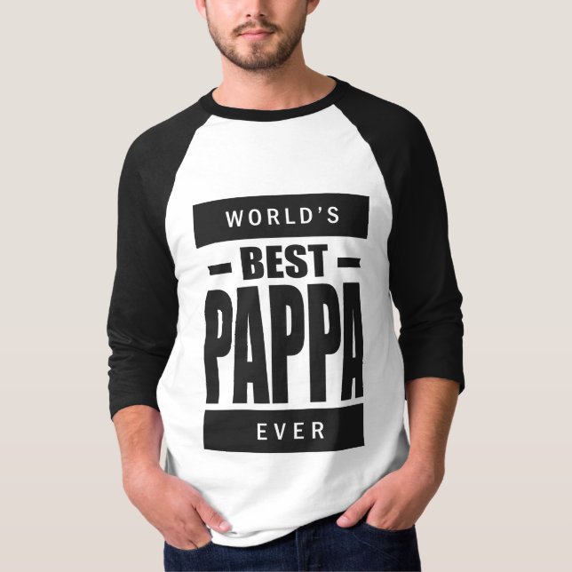 T-shirt Meilleur Pappa jamais (Devant)
