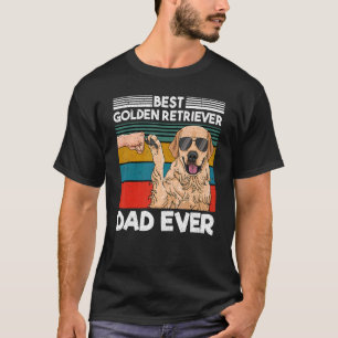 T-shirt Meilleur Parrain D'Or Papa Jamais Bester Chien Pap