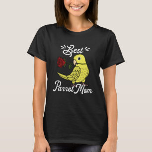 T-shirt Meilleur Parroquet Maman I Parrotlet Jaune