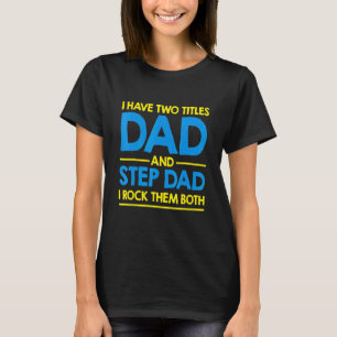 T-shirt Meilleur pas papa papa jour père