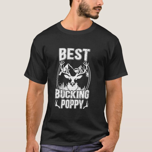 T-shirt Meilleur Pavot À Boucher Toujours Chasse Poppy Gra (Devant)