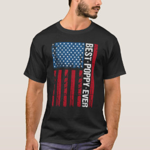 T-shirt Meilleur pavot jamais nous Drapeau grand-père Fête