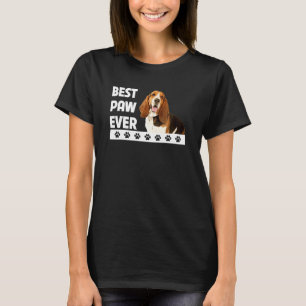 T-shirt Meilleur Paw Jamais Basset Chasse Chasse Chien Pap
