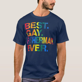T-shirt Meilleur Pêcheur gay Ever Gay Égalité des genres