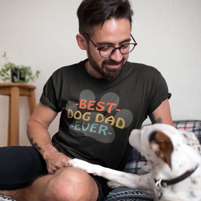 T-shirt Meilleur père de chien jamais (Créateur téléchargé)