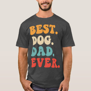 T-shirt Meilleur père de chien jamais