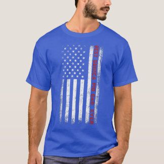 T-shirt Meilleur père de porc de Guinée jamais drapeau amé