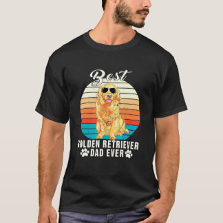 T-shirt Meilleur père de Retriever