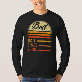 T-shirt Meilleur Père Depuis 2000 Fête des pères De Son Da