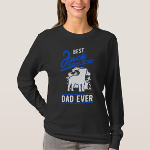 T-shirt Meilleur père Jack Russell Terrier pour homme, Jac