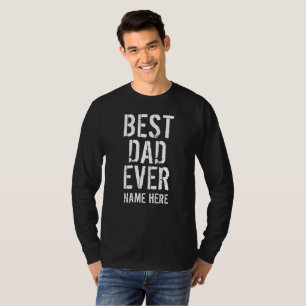 T-SHIRT MEILLEUR PÈRE JAMAIS IDÉE DE CADEAU POUR PÈRE