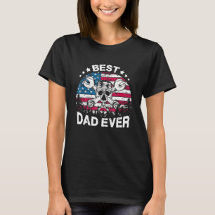 T-shirt Meilleur Père Jamais Mécanique Mécanique Génie Méc