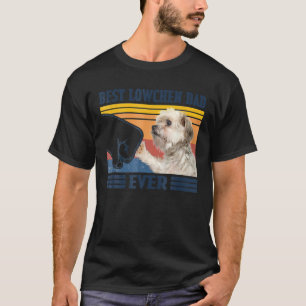 T-shirt Meilleur Père Lowchen Jamais Drôle Adulte Chien Pè