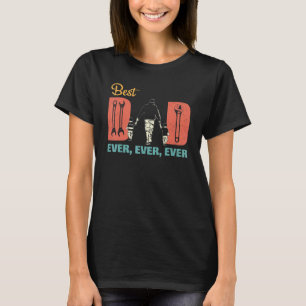 T-shirt Meilleur Père Mécanicien de Tous les Temps Bricole