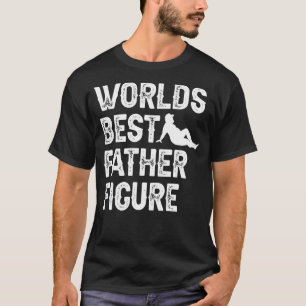 T-shirt Meilleur Père Monde Meilleur Père Figure Papa Bod 
