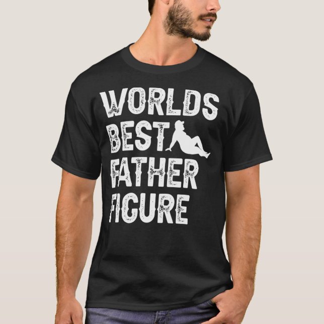 T-shirt Meilleur Père Monde Meilleur Père Figure Papa Bod  (Devant)