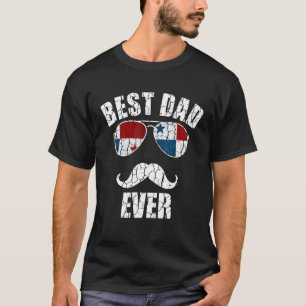 T-shirt Meilleur Père Panaméen Jamais Patriotique Grand-Pè