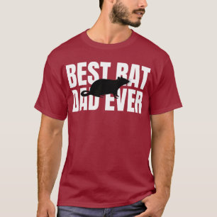 T-shirt Meilleur Père Rat Jamais