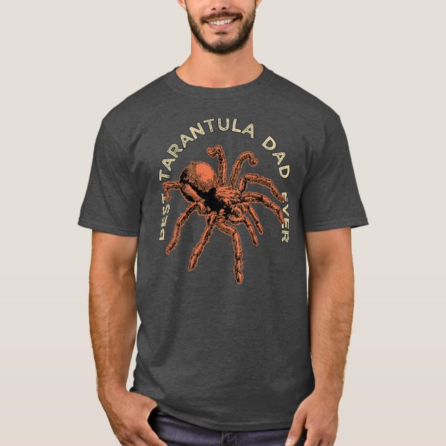 T-shirt Meilleur Père Tarantula jamais  (Devant)