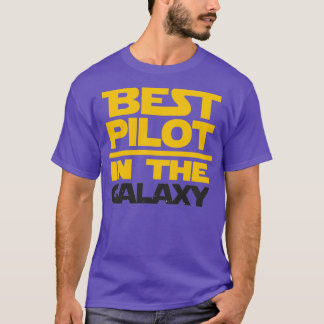 T-shirt Meilleur Pilote Dans La Galaxie 1