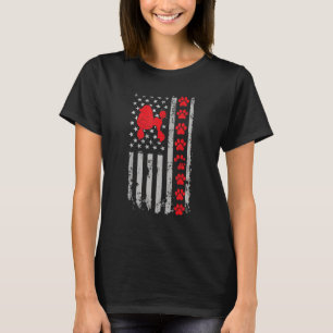 T-shirt Meilleur Pompier Poodle Maman Papa Jamais Nous Dra