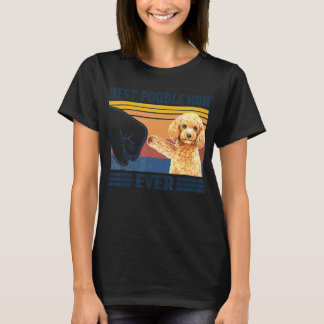 T-shirt Meilleur Poodle Maman Jour Chien Maman Mère