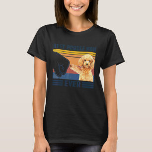 T-shirt Meilleur Poodle Maman Jour Chien Maman Mère