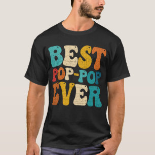 T-shirt Meilleur Pop-Pop Ever Vintage Grandpa Fête des pèr