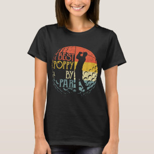 T-shirt Meilleur Poppy By Par Golf Lover Sports Cadeau de
