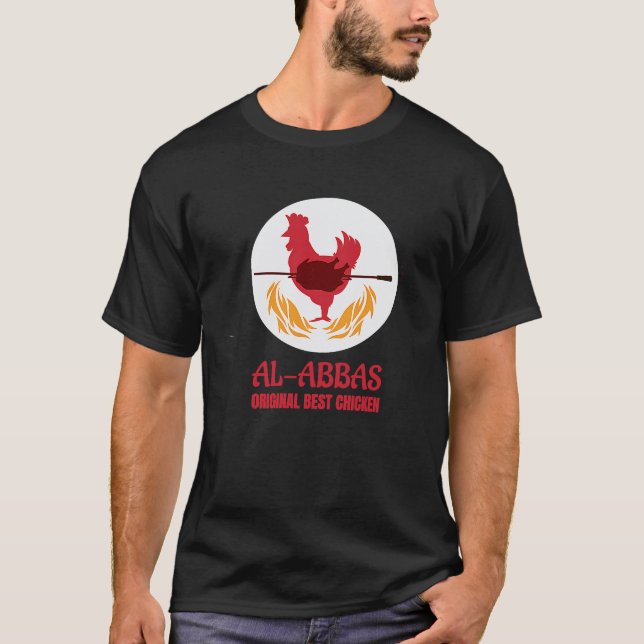 T-shirt Meilleur poulet original Al Abbas (Devant)