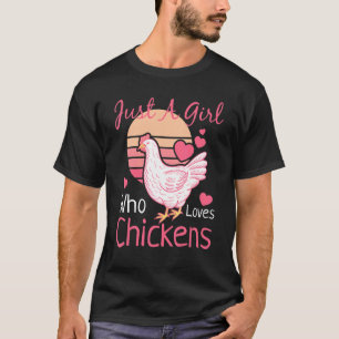 T-shirt Meilleur poulet pour femmes filles coq volaille po