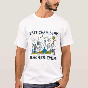 T-shirt Meilleur professeur de chimie